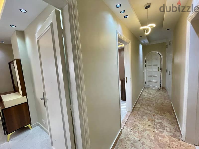 3-bedroom apartment for rent furnished in Mohandiseen, Shehab Branches 14