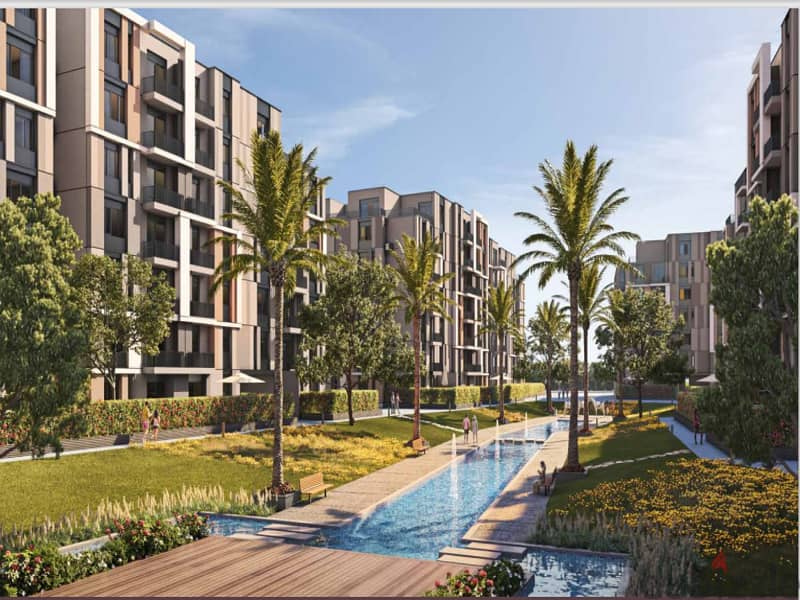 Apartment 173 m Prime Location for Sale with installments at Swan Lake Residence - NEW CAIRO 2