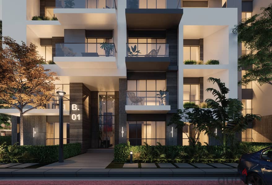 Apartment 150m For Sale Terrace front of Hyper 1 Sheikh Zayed By HDP/شقة 150م ع الفيو للبيع بتقسيط ع 9 سنين تيراس امام هايبر1 ملك بنك التعمير والاسكان 4