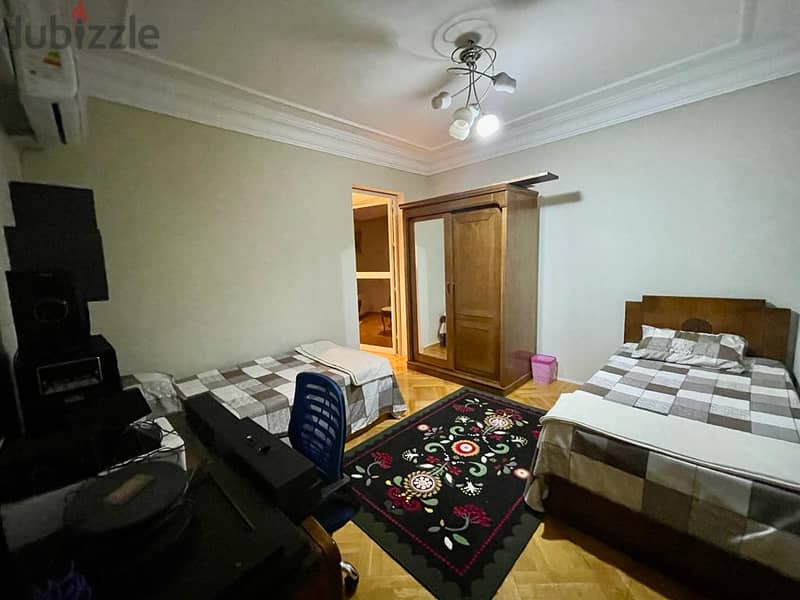 3-room apartment for rent furnished in Mohandiseen, Damascus Street 19