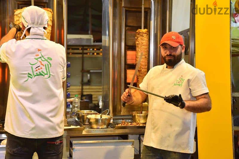 شيف سوري عام خبرة عشرة سنوات بمجال تجهيزات والافتتاح المطاعم شاورما 2