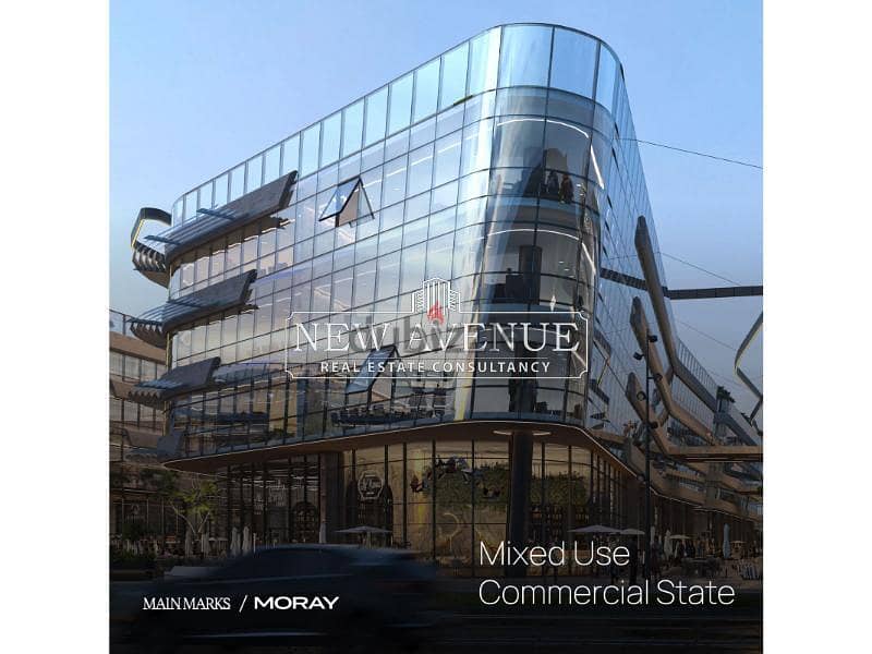 Office 80m + downpayment 10% over 7y | New Cairo | Prime location + Lowest price 0
