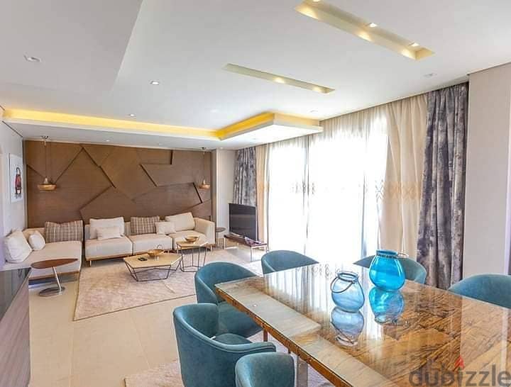 Double View Penthouse for sale ultra modern finishing for sale in | Azha | North Coast | directe beside | Sodic & Swanlake | Crystal Lagoon Sea View 1