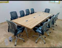 ترابيزة اجتماعات خشب mdf اسباني مستورد meeting table اثاث مكتبي
