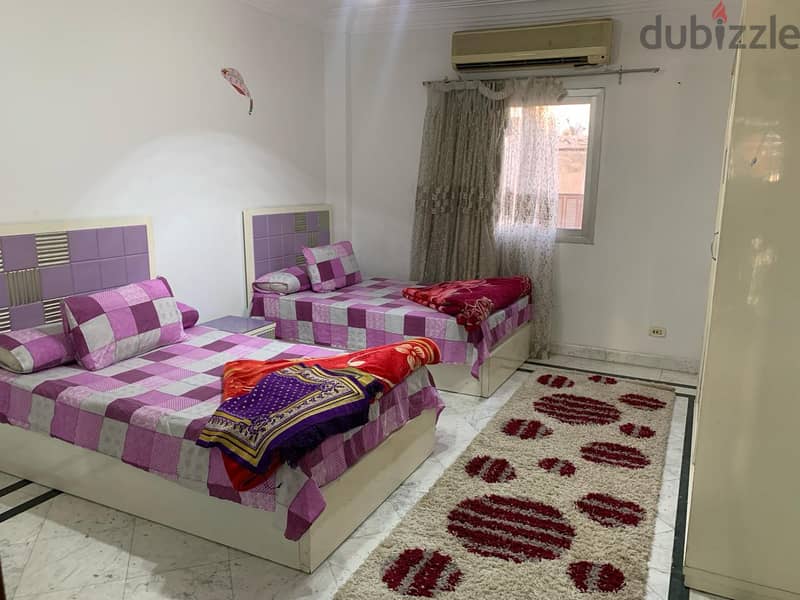 Furnished 3-room apartment on the Nile for rent 14