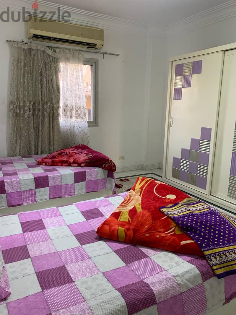 Furnished 3-room apartment on the Nile for rent 17