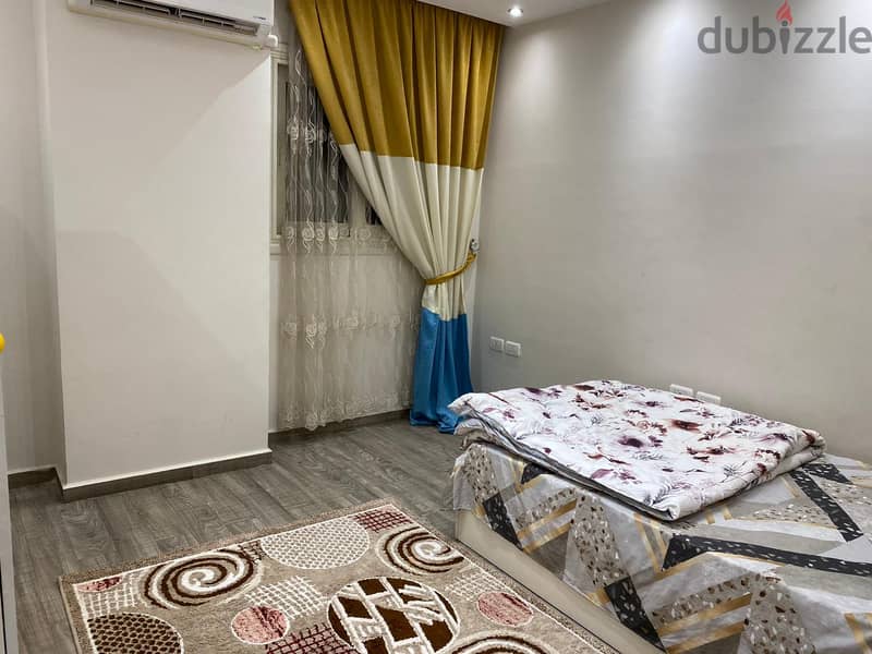 شقة 4 غرف للإيجار المفروش في المهندسين شارع دمشق 7