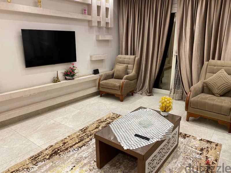 4-room apartment for rent furnished in Mohandiseen, Damascus Street 15