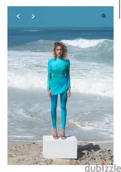 Hadia Ghaleb mermaid full set swimsuit- size: L (NEW) مايوه هادية غالب