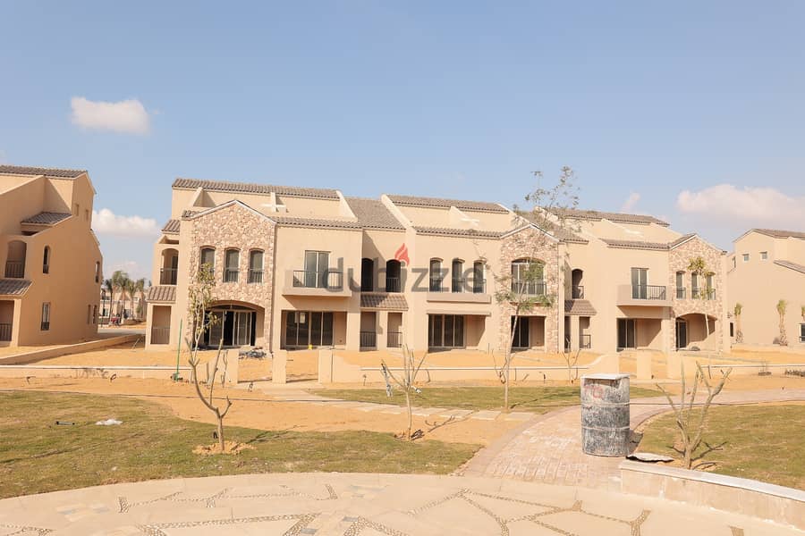 At the price of the first townhouse for sale in It East Compound From Al Ahly Sabbour Company in Mostaqbal City 7