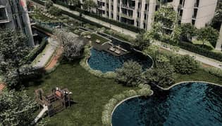 Installments over 96 months. . 3-room apartment with garden for sale in Sheraton Heliopolis in Isola Sheraton Compound