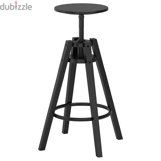 Dining / Bar stools black (IKEA) 63-74cm 1