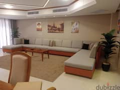 Town house Modern, fully finished and fully air-conditioned, Fully Hotel Cozy furnished New Cairo,top view compound unit 7B