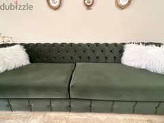Furniture Royal Green 2m Sofa