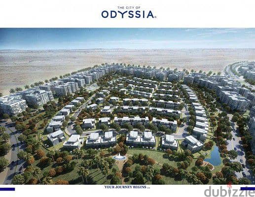 Apartment 150. M in City of  Odyssia compound for sale at the best price in the Market with down payment and installments 3