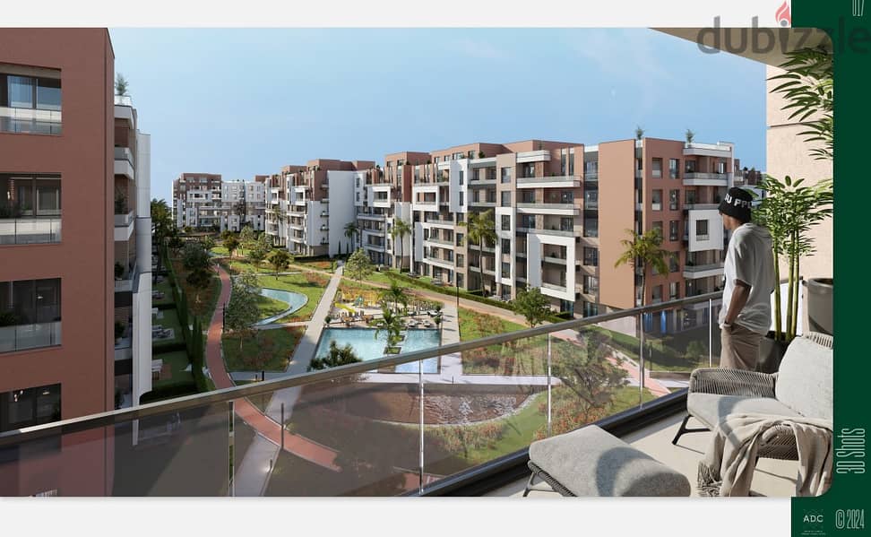 اقل سعر شقة بكومباوند في الشيخ زايد قسط على 8 سنين طرح أول شارع النزهة 5