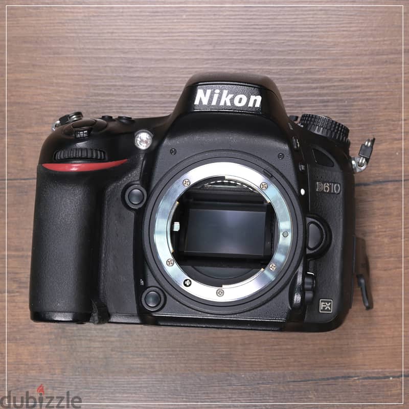 للبيع كاميرا Nikon D610 + Nikon Lense 24-70 2.8 + nikon 60mm 16