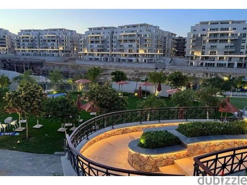 120 sqm apartment, semi-finished, first floor, delivary after one year, with the lowest down payment and installments, in Mountain View iCity Compound 11