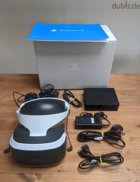 Used full Sony VR 1 headset نظارة الواقع الافتراضي سوني بلاي ستيشن 1