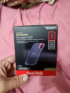 Sandisk 2TB SSD External Hard drive هارد ديسك خارجي