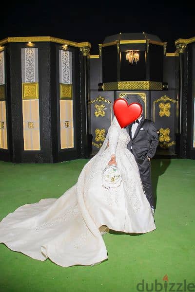 فستان زفاف للايجار 01119421175 2