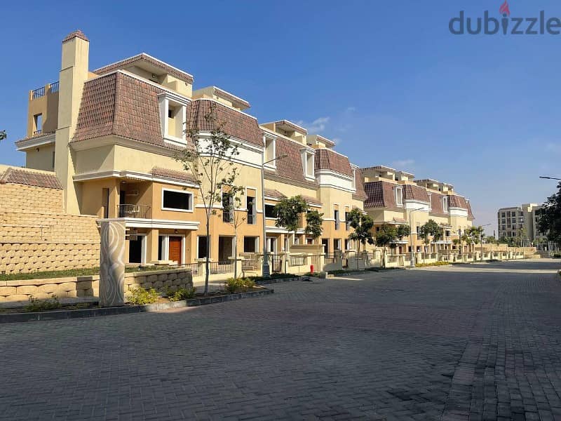 Villa for sale in Saray Mostakbal City Compound, New Cairo, in installments over the longest payment period 5
