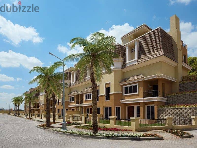 Villa for sale in Saray Mostakbal City Compound, New Cairo, in installments over the longest payment period 9