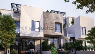Townhouse for sale in East Shire Compound in the heart of New Cairo, next to Sodic Compound and the American University with installments over 7 years