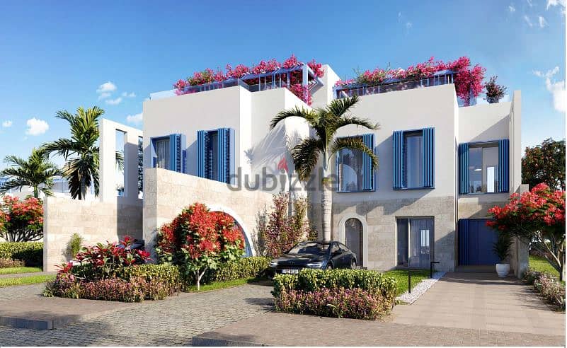 Villa 225m for sale fully finished in Naia Bay Ras El Hekma Naia Bay first row private beach with installments over 8 years 2