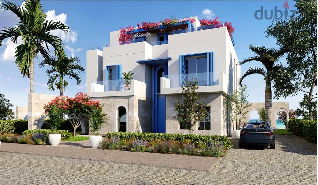 Villa 225m for sale fully finished in Naia Bay Ras El Hekma Naia Bay first row private beach with installments over 8 years 4
