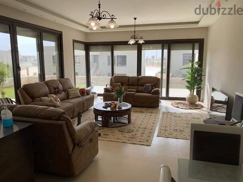 Chalet for sale, super luxurious finishing, with air conditioners, in Azha Village, Ain Sokhna 4