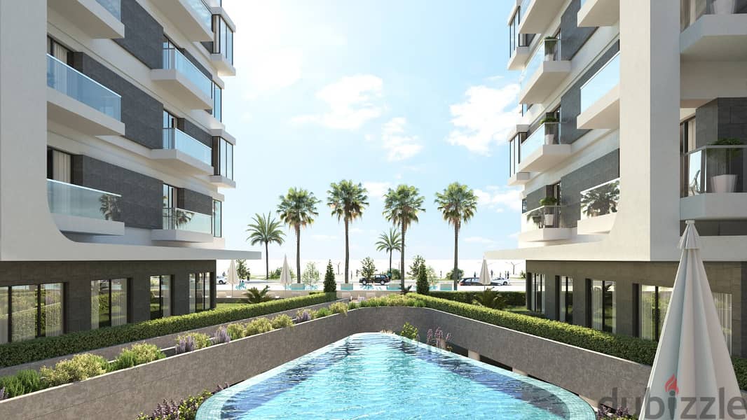 With a 33% discount for a limited time, you will own a two-room apartment with a 114-meter garden, with a distinctive view in front of the university 8