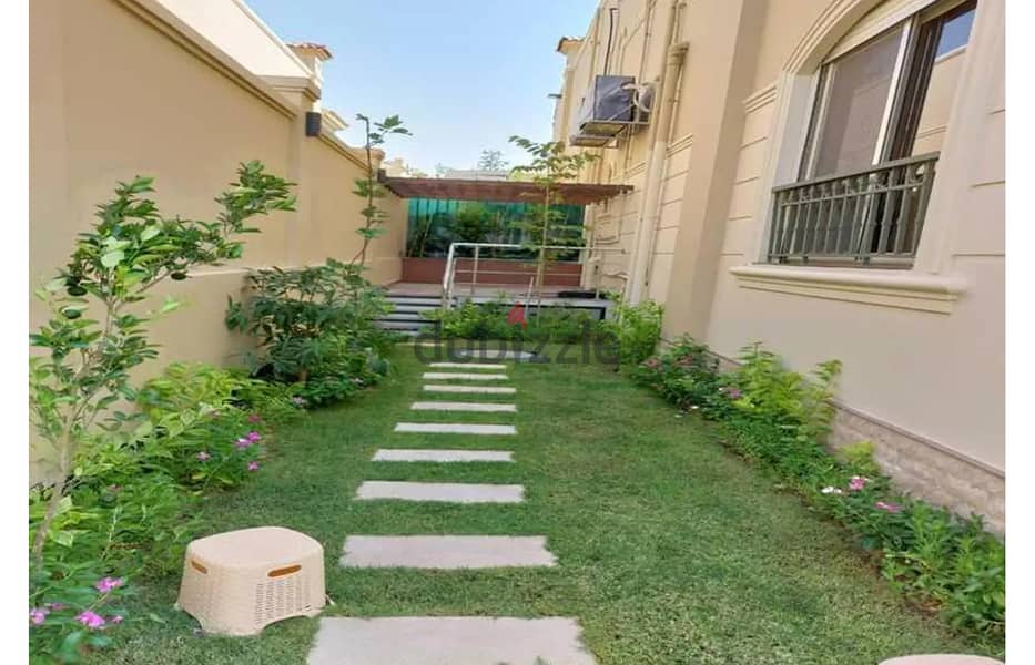 Townhouse villa for sale in Mostakbal City from El-ahly Sabour | At East | with pentouse + swimming pool view and a panoramic view of lagoon 1
