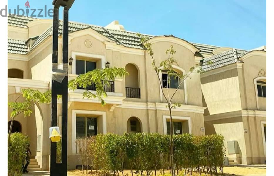 Townhouse villa for sale in Mostakbal City from El-ahly Sabour | At East | with pentouse + swimming pool view and a panoramic view of lagoon 6