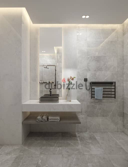 160 meter apartment with only 5% down payment, excellent location directly on the Embassy District and the central axis with the strongest developer 10