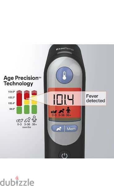 Braun ThermoScan 7 digital ear thermometer. 1