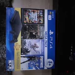 PlayStation 4 1TB PS4 slim with box +7 games CDs