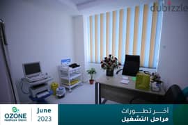 clinic for sale 56 meters fully finished receipt after 4 months Catalyst Ozone Mall Fifth Settlement