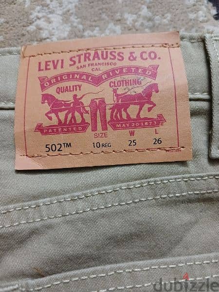 بنطلون جملي ماركه  levi's 1