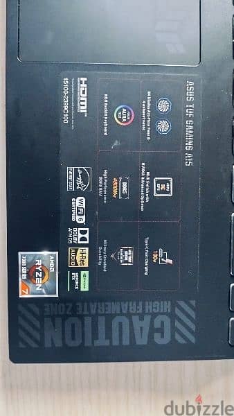 ASUS TUF A15 RTX 4060 10