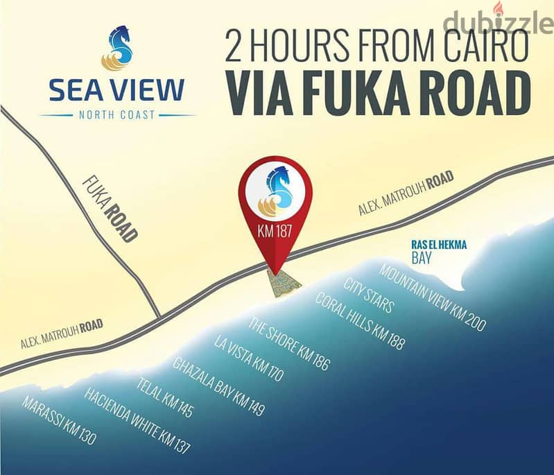 Sea View - JDAR Developments  Location : Ras ElHekma - North Coast 1