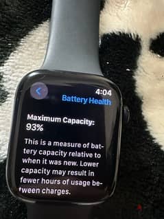 apple watch series 7 45mm battery 93% 0