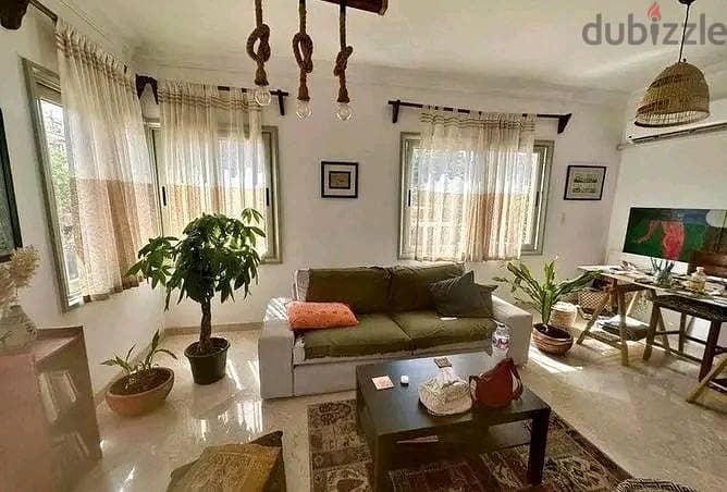 S Villa (239 m), Svilla Sarai corner, divided into 3 floors: (ground with garden + first + roof), the best location in the compound with a distinctive 2