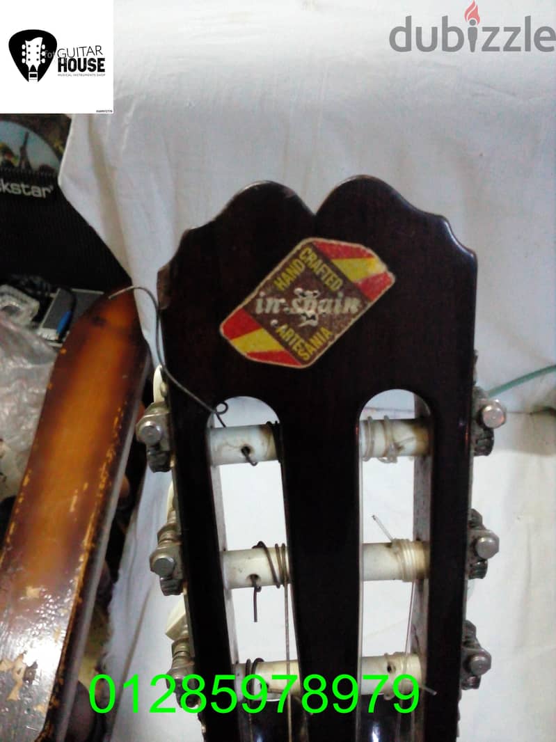 ADMIRA Juanita-e Classical Guitar made in spain جيتار  صناعة اسبانية 3