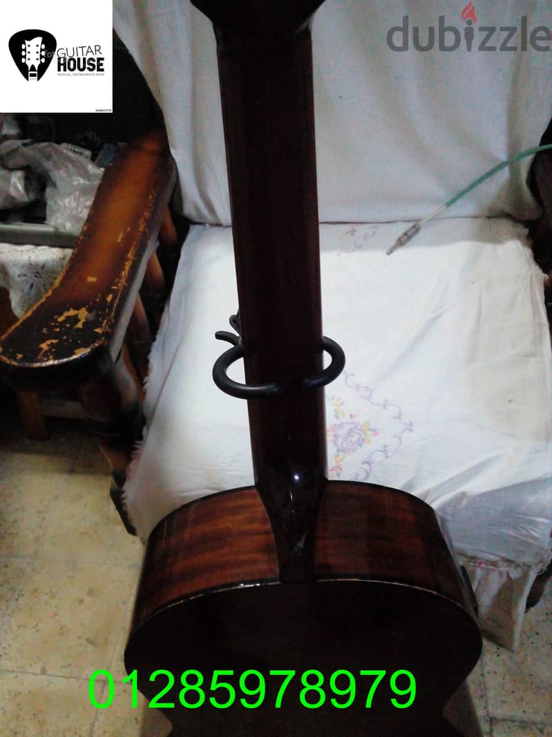ADMIRA Juanita-e Classical Guitar made in spain جيتار  صناعة اسبانية 7