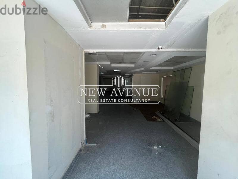 Ground retail fully finished for rent in El Nozha 4