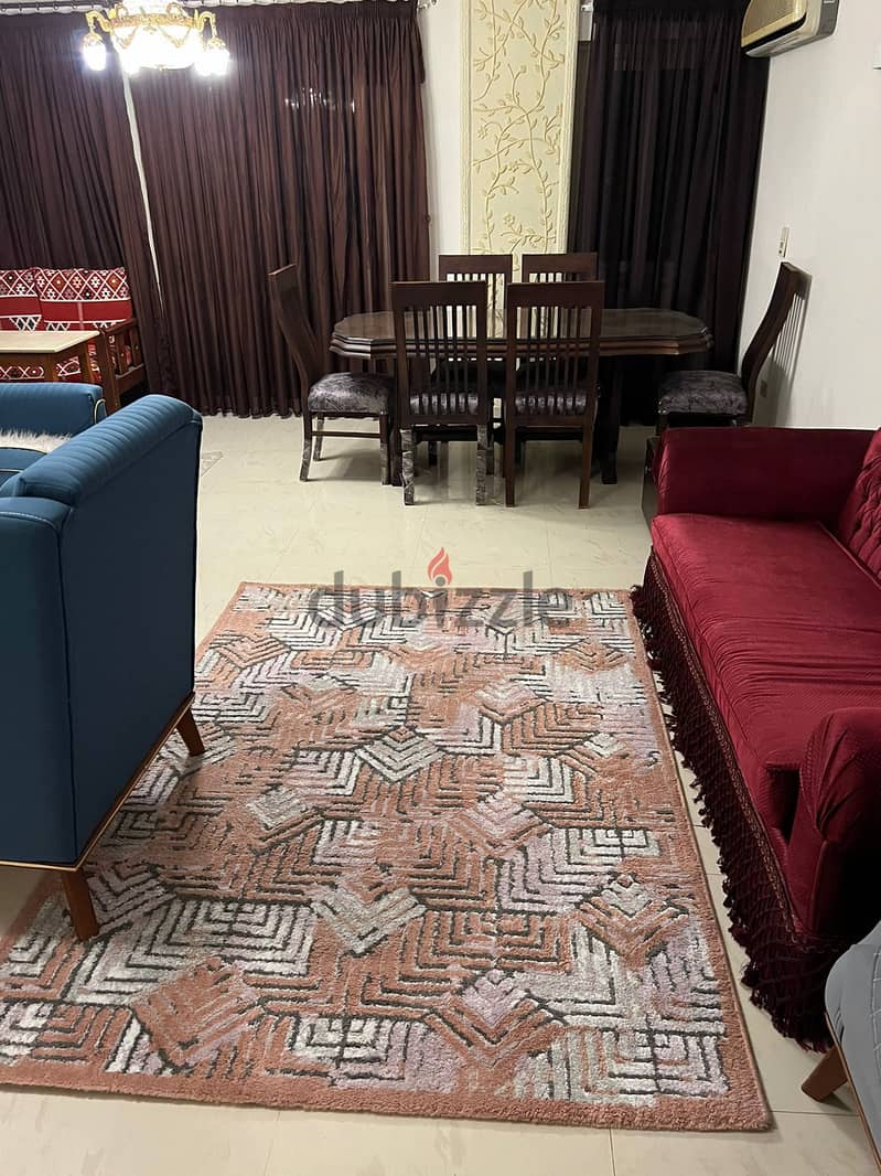 Fully furnished Apartment  with AC's & appliances for rent in very prime location New Cairo - compound El Masrya 9
