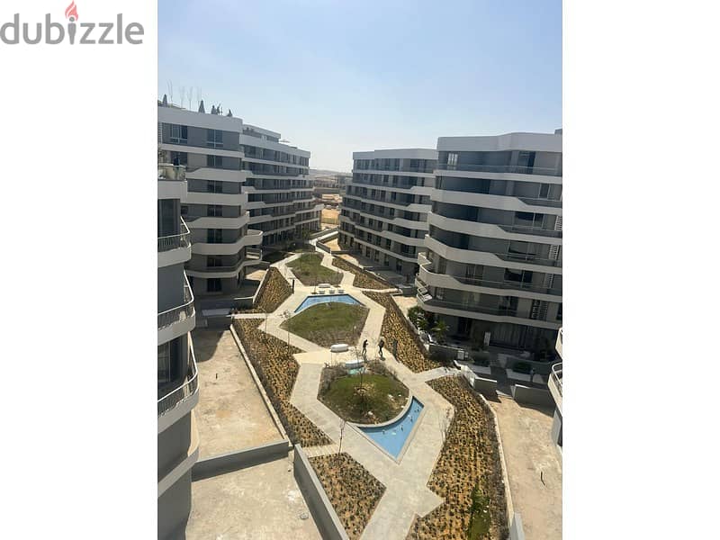 Apartment for sale with a down payment of 893,000, 10-year installments, with a distinctive view in Bloomfields Mostakbal City, developed by Tatweer M 7