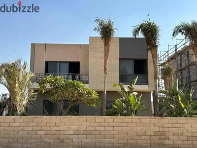 standalone villa 343m delivered under market price , hap town hassan allam 4