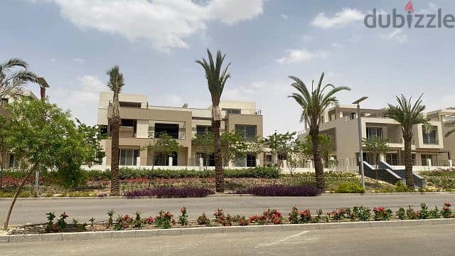 Palm Hills New Cairo    Townhouse Corner with the best view in the heart of New Cairo with the lowest down payment and the best installments system 5